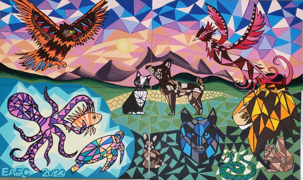 EAEC Student Created Mural